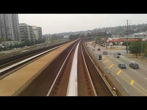 The SkyTrain trip 2 King George to Waterfront Expo line full ride