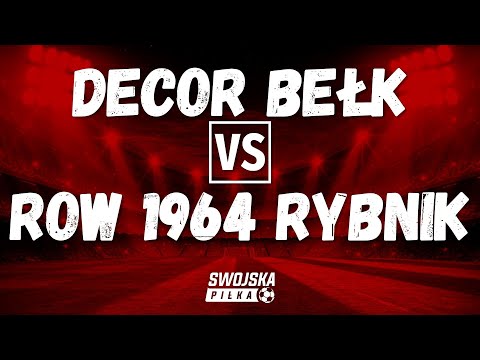 PUCHAR POLSKI: Decor Bełk 🆚️ ROW 1964 Rybnik (skrót meczu)