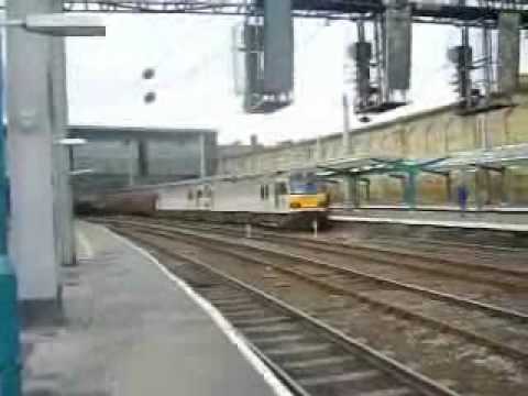 EWS Class 92s at Carlisle awaiting Signal