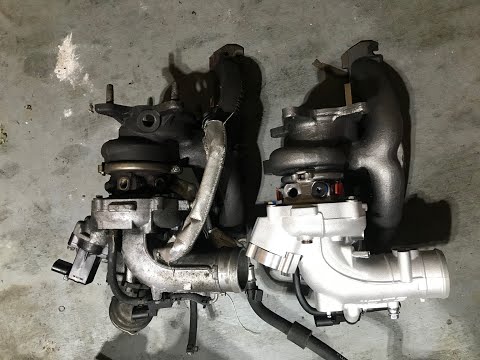 CTS K04 Turbo Size Comparison To My Stock IHI K03.. VW CC R Line 2.0 TSI
