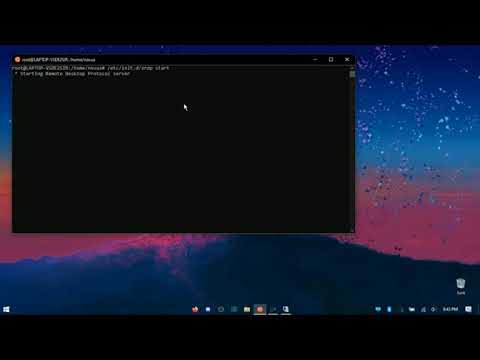 (Outdated method) Running XFCE Via WSL 2 & XRDP
