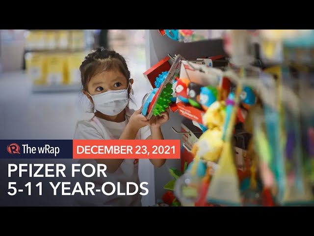 Philippines’ FDA approves Pfizer jabs for 5 to 11 year-olds