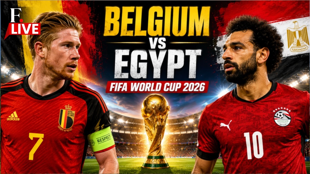 🔴FIFA WORLD CUP 2026 LIVE: Fans Gather to Watch Belgium vs Egypt FIFA LIVE | De Bruyne vs Salah