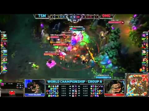 TheOddOne epic Suicide Baron Steal   TSM vs OMG   Worlds 2013 Day 1 MUST SEE