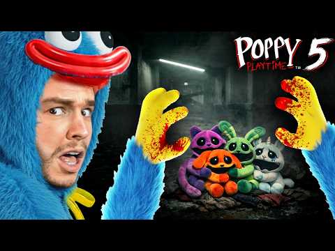 Ich spiele als HUGGY WUGGY in Poppy Playtime Chapter 5  😱
