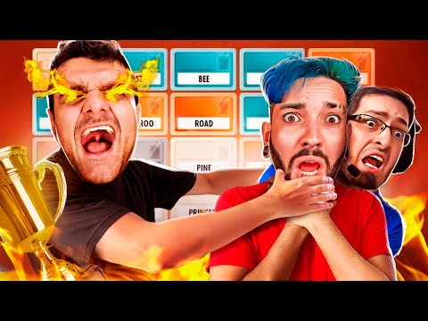 ATÉ QUANDO EU GANHO EU DOU RAGE NO CODENAMES!! 😡