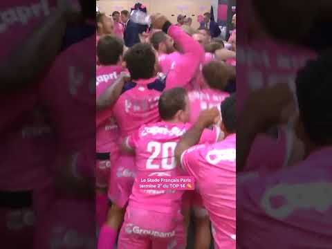 TOP 14 - J26: La joie des parisiens dans le vestiaire