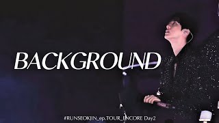 Download lagu [4K] 251101 JIN - BACKGROUND | #RUNSEOKJIN_EPTOUR_ENCORE | 진 석진 달석콘 런석진 백그라운드 mp3