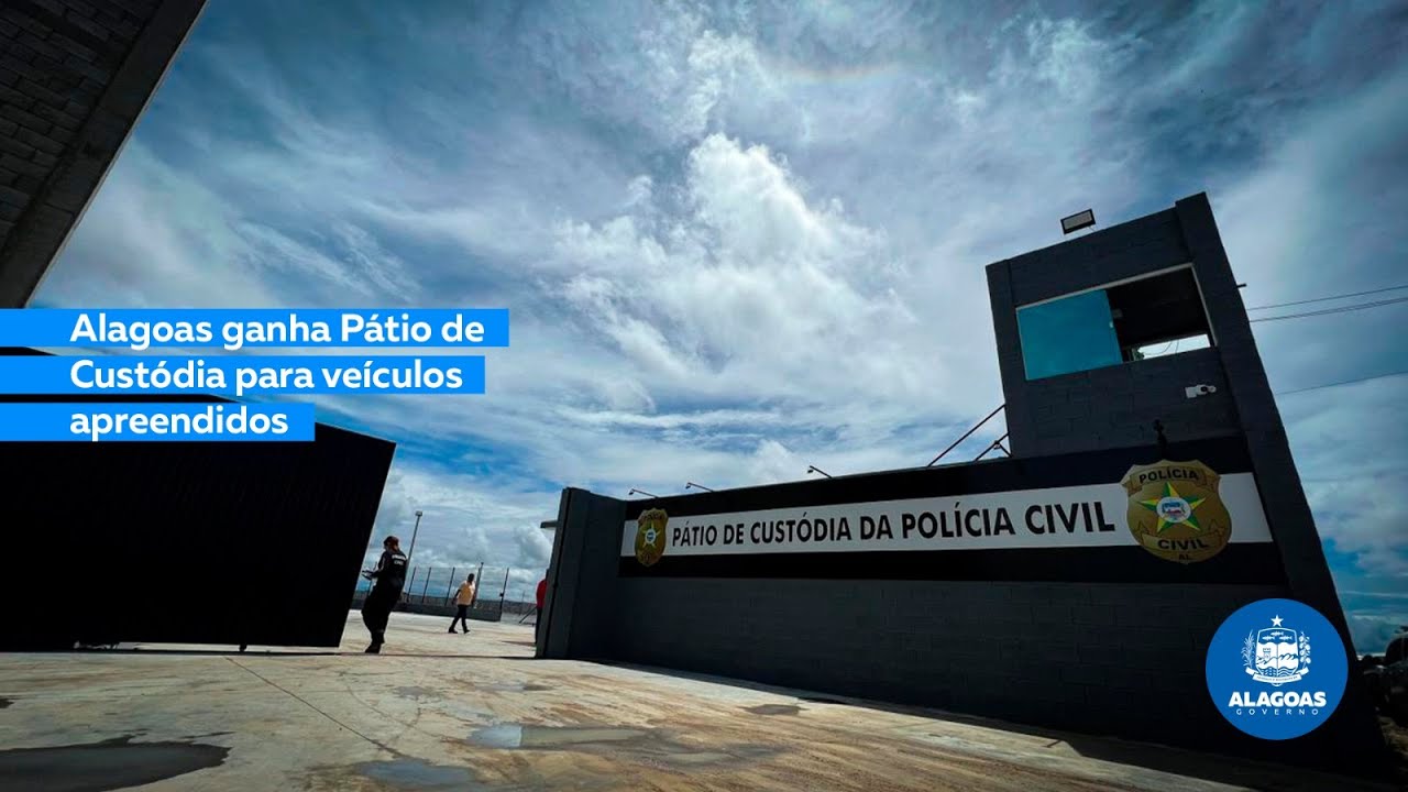 Pátio de Custódia para veículos é inaugurado