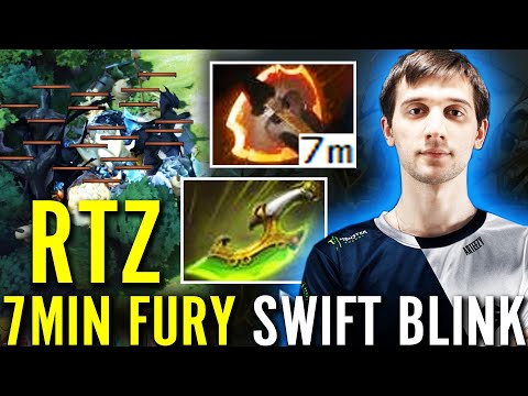 ARTEEZY Alchemist 7min Fury !!! OMG 1K2 GPM Fast Farm Swift Blink New Meta Dota 2 Pro Gameplay