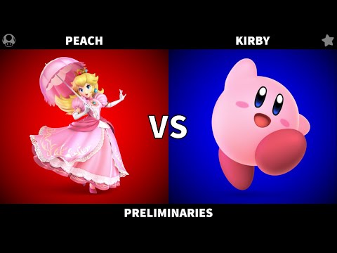 Peach (Super Mario) VS. Kirby (Kirby) - Preliminaries