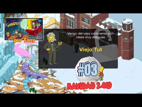 Los Simpson Springfield "Navidad'19: Capítulo 3 - Viejo Tut y Panacea Universidad" por Tony