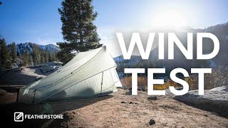 Featherstone Backbone Trekking Pole Tent - A2 Wind Tunnel Lab