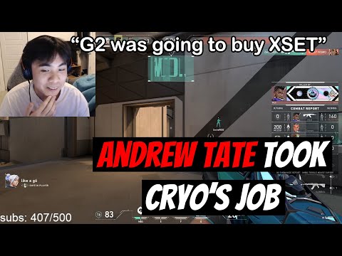 XSET Cyro explains how "TOP G" ruined Valorant Franchising