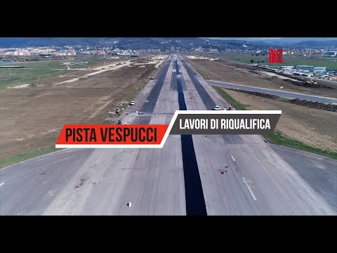 Lavori di riqualifica della pista del Vespucci