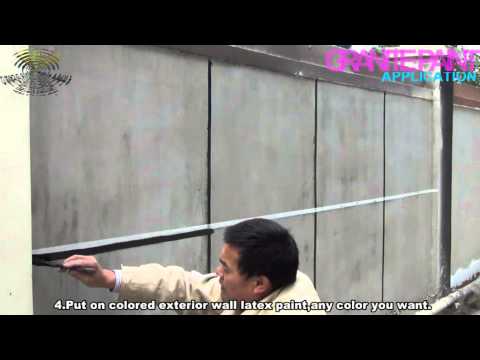 Crystone Paint Application Guide -Granite Effect Coating