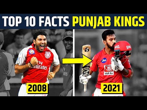 TOP 10 SHOCKING FACTS ABOUT PUNJAB KINGS | Kings 11 Punjab | PBKS | IPL 2021 | TEAM FACTS