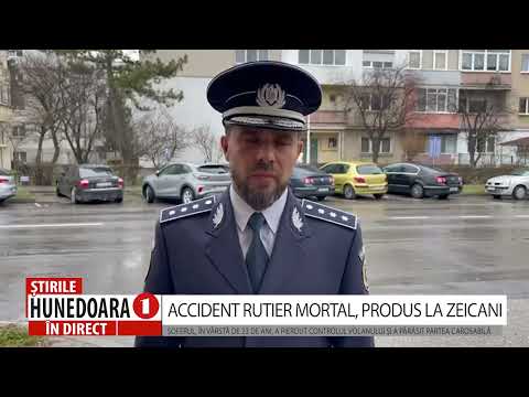 ACCIDENT RUTIER MORTAL, PRODUS LA ZEICANI