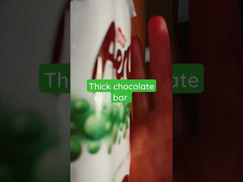 thick aero chocolate bar #aero #chocolate #food #shorts #viral