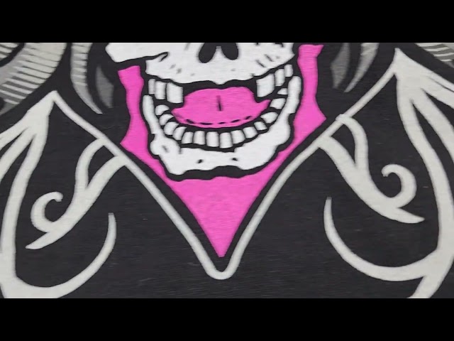Vídeo relacionado con The Hitman Bret Hart Skull Mens T-Shirt Black Graphic Unisex tee Shirt L