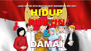 Download lagu Lagu Lintas Agama MIX 2021 | HIDUP RUKUN DAN DAMAI | Full Bass mp3