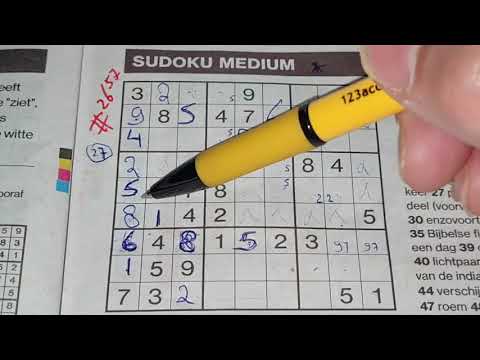 Take your skills to the next level! (#2657) Medium Sudoku puzzle. 04-19-2021