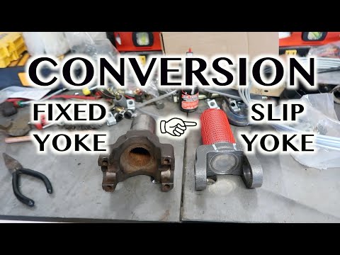TH400 Fixed Yoke To Slip Yoke Conversion!