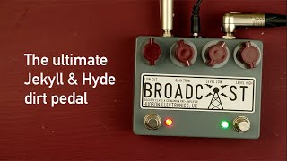 Video thumbnail for Hudson Broadcast dual footswitch: The ultimate Jekyll & Hyde dirt pedal by Dickie's 90-Second Pedal Demos