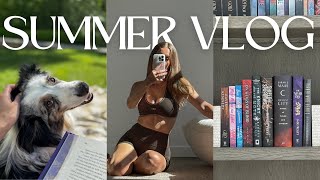 Spend a Cozy Summer Weekend With Me | May Reads, June TBR & Set Active Haul
