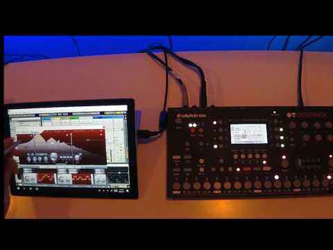 Aalto +  Saturn Distortion on Surface Pro 4 vs Octatrack