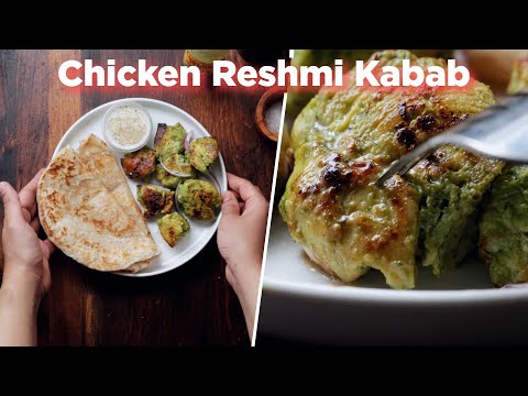 Mouthwatering Chicken Reshmi Kabab Recipe