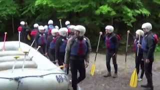 preview picture of video 'MAN OVERBOARD ~ Whitewater Rafting with Penobscot Adventures'