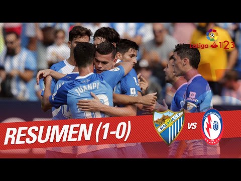 Resumen de Málaga CF vs CF Rayo (1-0)