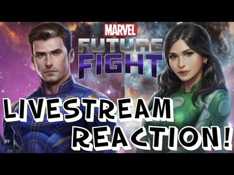 Eternals Livestream reaction! Marvel Future Fight