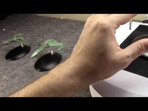 Klingon Concept D4 Battlecruiser From Eaglemoss (Canon Retconning Done Right)