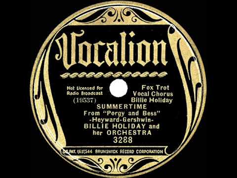 1936 HITS ARCHIVE: Summertime - Billie Holiday