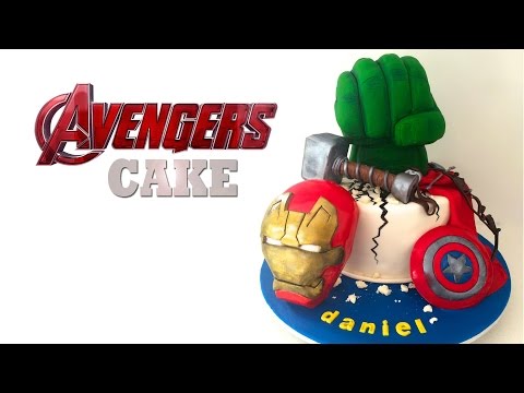 MARVEL AVENGERS CAKE How To Cook That HULK CAKE