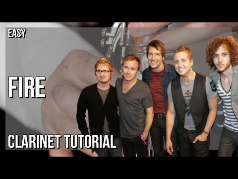 How to play Fire by Meduza & OneRepublic ft Leony on Clarinet (Tutorial)