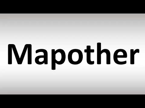 How to Pronounce Mapother