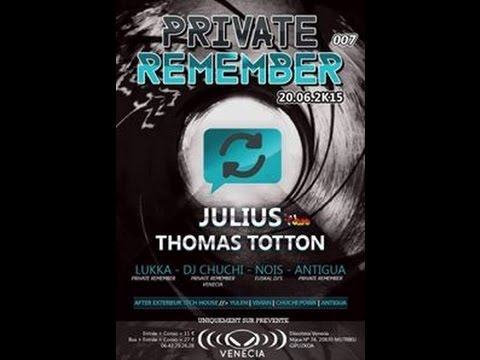 Venecia - Private Remember - 20 Junio 2015 @ Dj Antigua