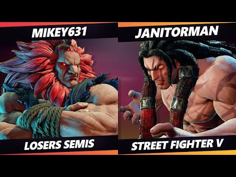 Glitch Infinite Losers Semis - Janitorman (Necalli) Vs. Mikey631 (Akuma) Street Fighter V