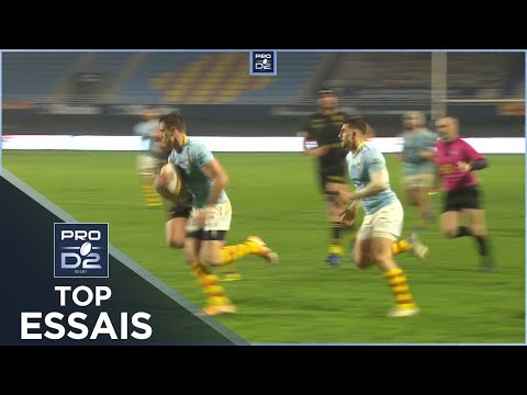 TOP Essais de la J19 – PRO D2 – Saison 2020-2021