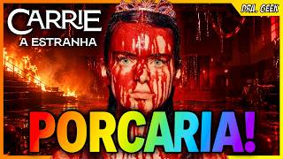 CARRIE FEMINISTA? CLICKBAIT BIZARRO E PALESTRINHA! | Crítica.