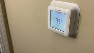 How To Replace Honeywell T6 Pro Z-Wave Thermostat Batteries