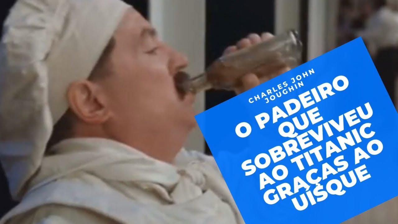 O padeiro que Sobreviveu ao naufrágio do TITANIC .