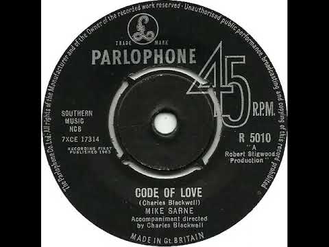 UK New Entry 1963 (71) Mike Sarne - Code Of Love