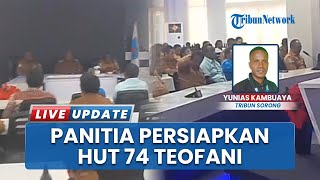 Persiapan HUT Ke-74 Teofani, Panitia Maybrat Gelar Rapat Pematangan Libatkan Gereja & Kepala Distrik