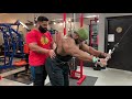 California Pro prépa: Entraînement de DOS avec Pushpinder à 14 jours de la compétition