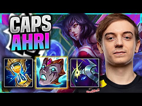 CAPS IS A MONSTER WITH AHRI LIANDRY'S! - G2 Caps Plays Ahri MID vs Veigar! | Season 11