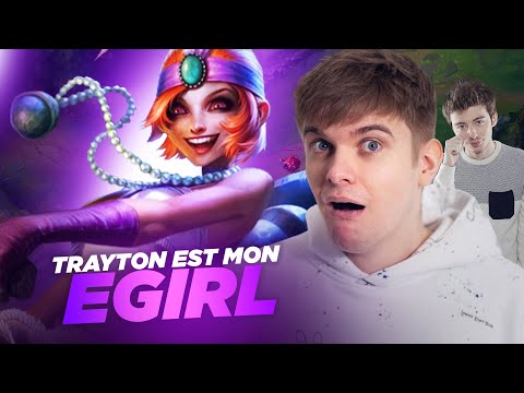 RHOBALAS : DUOQ SMURF AVEC TRAYTON | TRAYTON EST MON EGIRL - JINX BOT | LOL FR